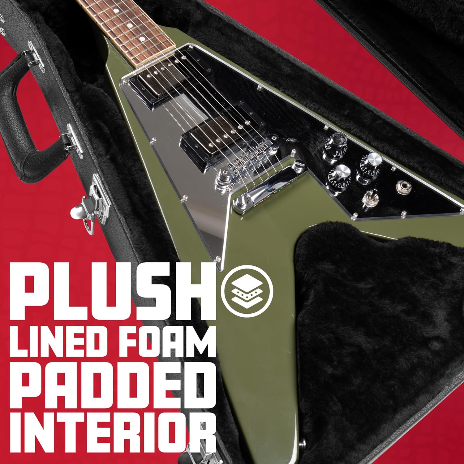 Gator Flying V Deluxe Wood Case - Image 4