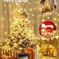3-Pack 78FT 240 LED Fairy Lights Battery Operated with Timer & Remote, Waterproof Twinkle Lights Indoor Outdoor 8 Modes for Bedroom Centerpiece Wedding DIY Party Christmas Classroom Dorm Decoration - Image 6