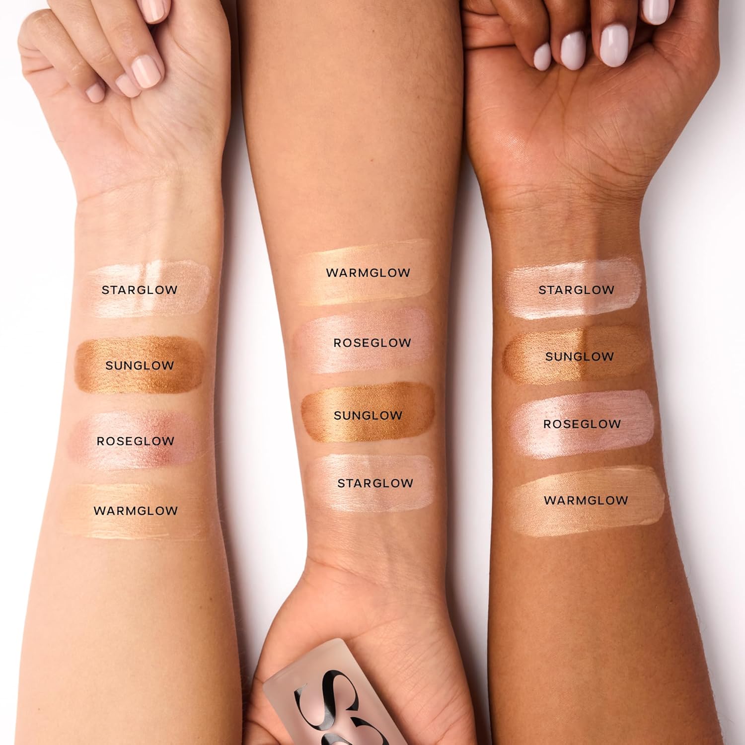 Saie Mini Glowy Super Gel - Hydrating Makeup Primer and Illuminating Glow Serum Enriched with Vitamin C and Squalane Oil - All-Over Liquid Highlighter Makeup for Instant Glass Skin - Starglow (0.5 oz) - Image 5
