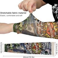 Tatoo Sleeves Men, Women, and Kids – Fake Temporary Tattoo Sleeve for Outdoor Sports, Halloween Decor - Image 6