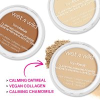 wet n wild Bare Focus Clarifying Finishing Powder | Matte | Pressed Setting Powder Light-Medium - Image 4