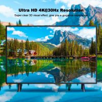 HDMI Video Wall Controller 2X2,4K x 2K HD Display,180 Degree Rotate, 8 Splicing Modes 2x2,1x2,1x3,1x4,2x1,3x1,4x1, Input 4K and Output 1080P, Streaming Media Video Device - Image 2