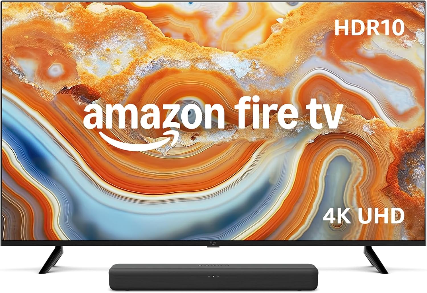 Amazon Fire TV 55" 4-Series, 2024 release, with Fire TV Soundbar - Image 2