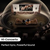 Hisense HT Saturn 4.1.2Ch Sound Bar with Wireless Subwoofer, Dolby Atmos, DTS:X, Bluetooth 5.3, EzPlay, 4K HDMI Pass Through, Roku TV Ready, HDMI/AUX/ARC/Optical/USB, 5 EQ Modes, Hi Concerto - Image 6