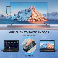 Wireless HDMI Transmitter and Receiver 328ft/100M, Wireless HDMI Extender Kit, Plug & Play, 4K Decode Support 2.4/5G for Streaming Video and Audio to Monitor from Laptop/Pc/Tv Box - Image 7