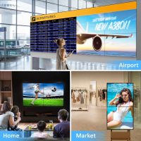HDMI Video Wall Controller 2X2,4K x 2K HD Display,180 Degree Rotate, 8 Splicing Modes 2x2,1x2,1x3,1x4,2x1,3x1,4x1, Input 4K and Output 1080P, Streaming Media Video Device - Image 7