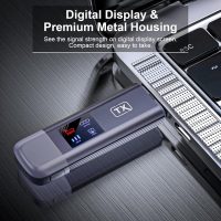 TTQ Wireless HDMI Transmitter and Receiver, TTQ Wireless HDMI Extender 4K Supported, Metal Housing, LED Display, 100FT Range, 2.4G&5G, for PC/Laptop/Camera/HDTV/Projector/TV Box - Image 3