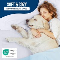 Utopia Bedding Waterproof Mattress Protector Full Size 2 Pack, 200 GSM Breathable Terry Mattress Cover, Fitted Style with Stretchable Pockets (White) - Image 5