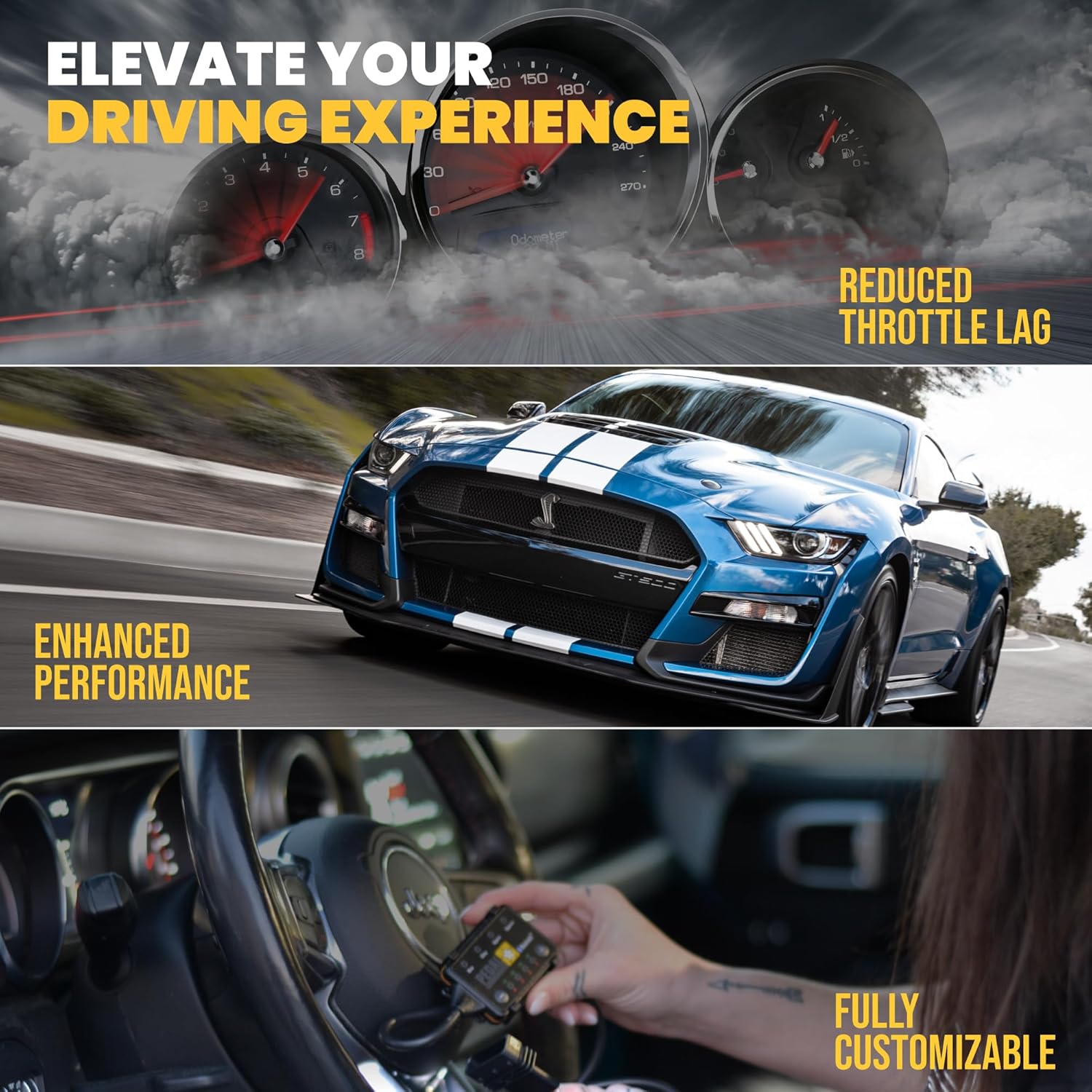 PEDAL COMMANDER for Cadillac CTS 2008-2015 Throttle Response Controller - Fits 2nd Gen, Base, Luxury, Performance, CTS-V, Premium, Does Not Fit Turbocharged Models, Cadillac CTS Accessories - Image 5