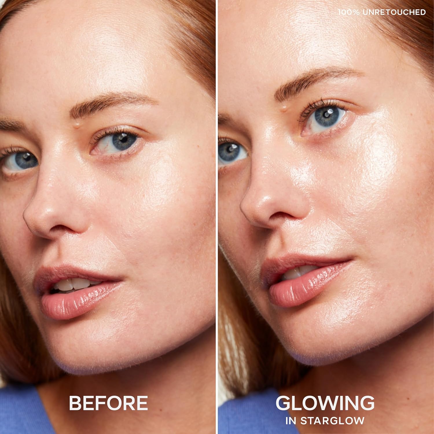 Saie Mini Glowy Super Gel - Hydrating Makeup Primer and Illuminating Glow Serum Enriched with Vitamin C and Squalane Oil - All-Over Liquid Highlighter Makeup for Instant Glass Skin - Starglow (0.5 oz) - Image 3