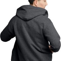 Hanes, Ecosmart Fleece Full-zip Hoodie for Men, Hooded Sweatshirt - Image 3