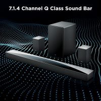 TCL Q85H Q Class 7.1.4 Channel Sound Bar with Dolby Atmos, DTS:X, Ray Danz Technology, Wireless Subwoofer, Wireless Surround Speakers, and Bluetooth Music Streaming - Image 3