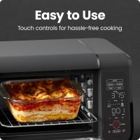 Chefman Air Fryer Toaster Oven Combo, 15 Qt. Countertop Oven for Quick & Healthy Meals, Bake, Broil, Air Fry, Toast, and Bagel Functions, 450°F Max Temp, 4 Slice Toaster Oven Air Fryer Combo - Image 5