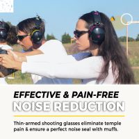 TradeSmart High-Performance Earmuffs for Shooting Range & Shooting Eye Protection Glasses + Firearm Confidence Course - Image 7