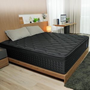 Twin Mattress, 10 Inch Memory Foam Hybrid Mattress in a Box, Independent Spring for Motion Isolation and Pressure Relief, Comfortable Medium Firm Edge Support