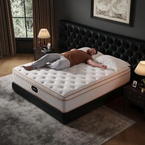 12 Inch King Hybrid Mattress, Medium Firm with Memory Foam and Individually Wrapped Pocket Coils, Fiberglass-Free, CertiPUR-US Certified