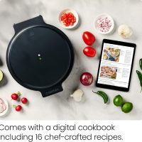 Chefman Everything Maker & Pizza Oven – 1440W Countertop Electric Pizza Maker with 12” Nonstick Cooking Plates, Plus Makes Quesadillas, Omelettes and More, with Indicator Lights and Vertical Storage - Image 6