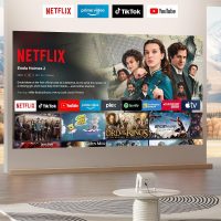 Netflix Projector, VISSPL Full HD 1080P Video Projector, Portable Outdoor Projector with Stand, Kids Gift, Home Theater Movie Phone Projector Compatible with Android/iOS/Windows/TV Stick/HDMI/USB - Image 3