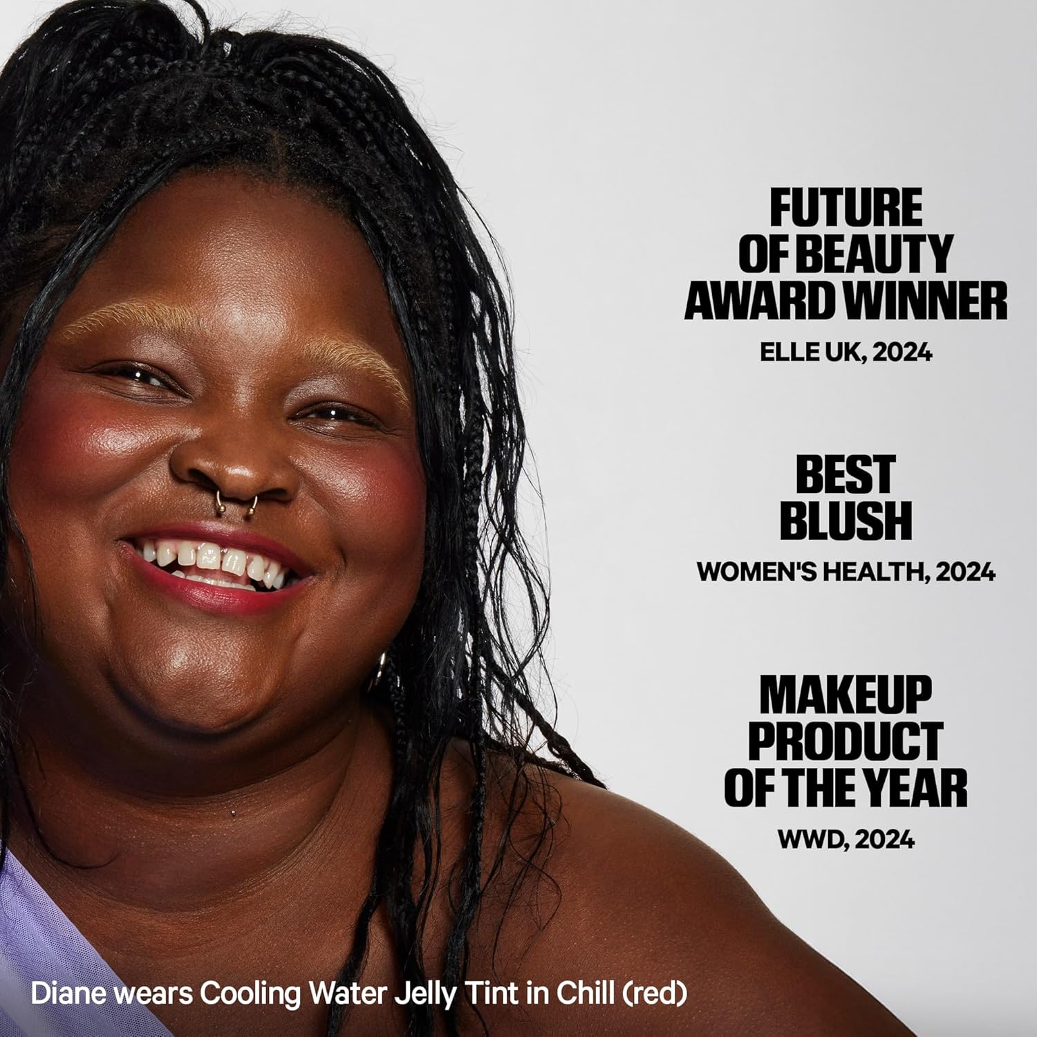 Milk Makeup Cooling Water Jelly Tint – Sheer Lip + Cheek Stain with Vegan Collagen, Seawater + Aloe – Hydrating, Long-Lasting, Buildable Lip Tint + Blush - Image 5