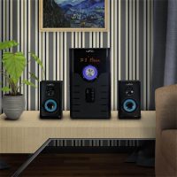 beFree Sound 5.1 Channel Bluetooth Surround Sound Speaker System in Blue - Image 7
