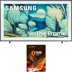 Samsung QN55LS03FAFXZA 55 Inch The Frame QLED 4K Art Mode Vision AI Smart TV with 2 Year Amber Protection Plan (2025)