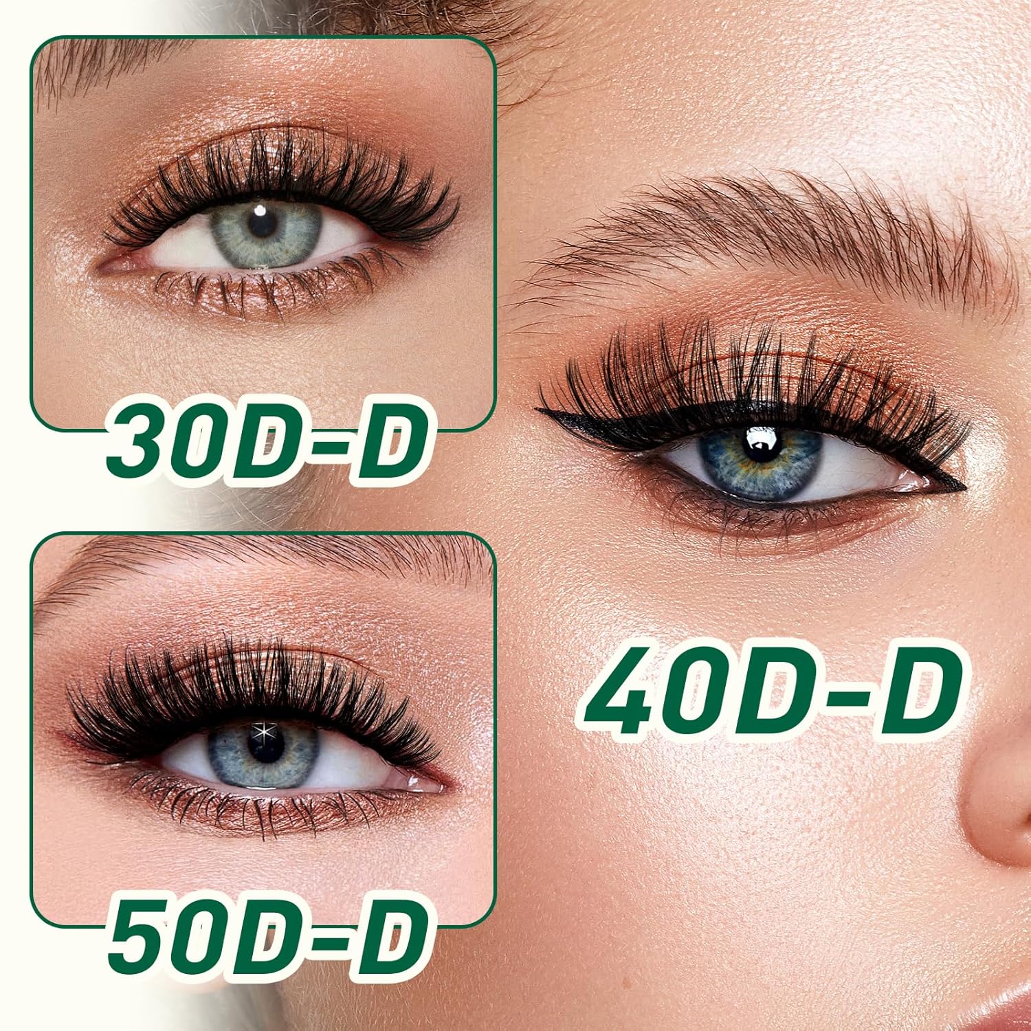 KEYYOU Lash Extension Kit DIY 300Pcs Lash Clusters Eyelash Extension Kit 40D 0.07 D Curl 9-18MIX Lash Clusters Kit with Lash Glue Remover Applicator Easy to Use for Beginners(Kit,40D-D,9-18MIX) - Image 7