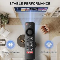Voice Remote Control Replacement Compatible with NVIDIA Shield TV and NVIDIA Shield TV Pro Streaming Media Player Android 4K HDR 2015/2017/2019 All Models (Backlit Buttons) - Image 2