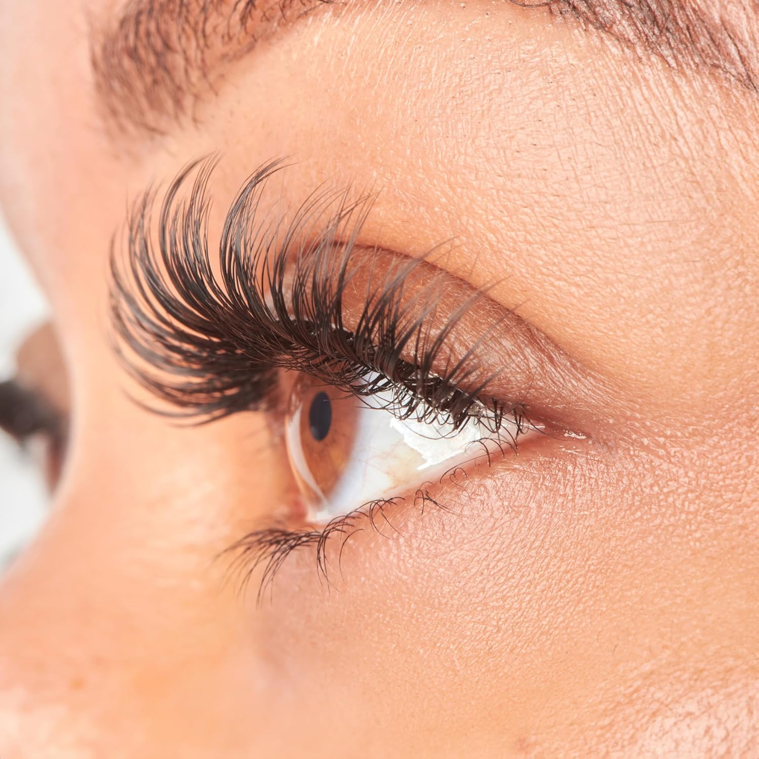 KISS Lash Couture LuXtensions Collection False Eyelashes, Flat Lash Technology, Super Slim Lash Band, Real Lash Extension Fibers, Reusable, Style ‘Royal Silk’, 10mm,1 Pair Strip Lashes - Image 8