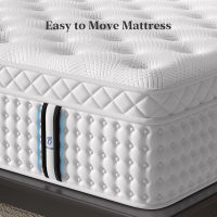 BedStory Firm King Size Mattress 14 Inch, Luxury Hybrid Mattress in a Box for Zoned Pressure and Pain Relief, Signature Collection Deep Sleep Mattresses, Forever Warranty,365 Nights Trial - Image 9