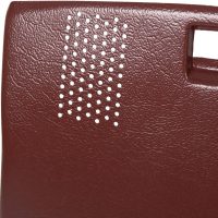 ECOTRIC Maroon Dashboard Cover Compatible with 1981-1991 Chevrolet GMC C/K/R/V Truck/SUV Pickup Car Interior Dash Pad Cap - Image 8