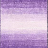 Wonnitar Washable 3x5 Purple Rugs for Bedroom, Modern Non-Slip Soft Nursery Area Rugs, Non-Shedding Ombre Low Pile Bathroom Throw Mat, Floor Carpet for Kitchen Dorm Playroom (Purple, 3'x5') - Image 7