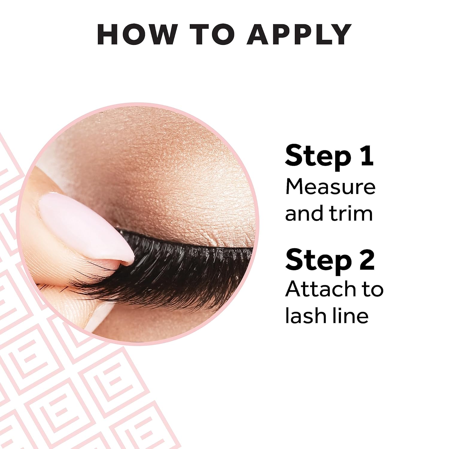 Eylure Pre-Glued False Eyelashes, Wispy Light No. 117 - Image 6