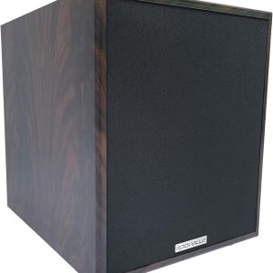 Rockville Rock Shaker 10 Dark Wood 600W 10" Powered Home Theater Subwoofer, Class-D Amp, Adjustable Crossover, for Movies and Music
