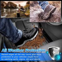 Floor Mats for Volkswagen Tiguan 2018-2023 2024 (Only for 5 Seater) All Weather Cargo Liner for Tiguan Accessories TPE Car Floor Mats Carpet Protection - Image 3