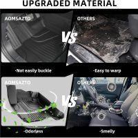 for 2026 HRV Floor Mats: All Weather Floor Mats & Cargo Liner Custom Fit 2023-2025 2026 Honda HRV (Include Hybrid) & Acura ADX 2025: Anti Skid 1st & 2nd Row & Trunk Mat for 2025 ADX Accessories - Image 5