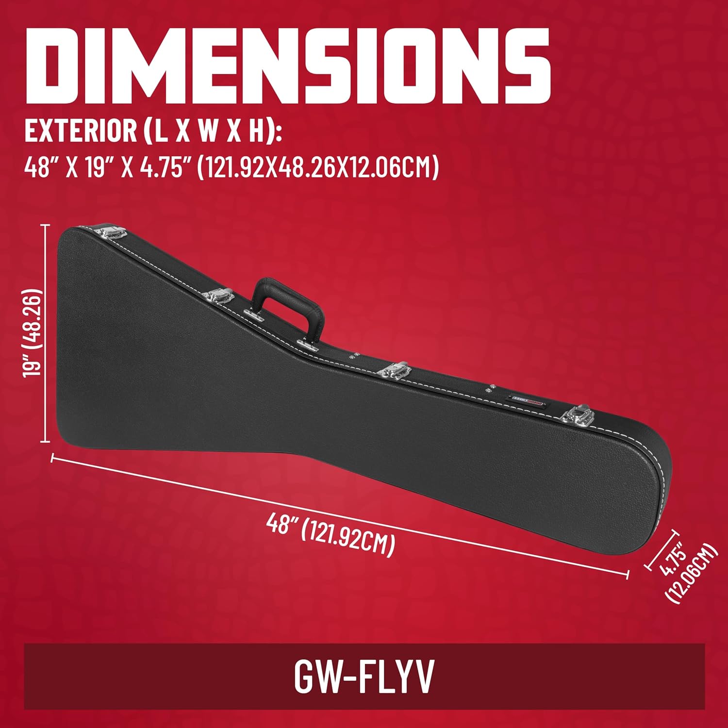 Gator Flying V Deluxe Wood Case - Image 7