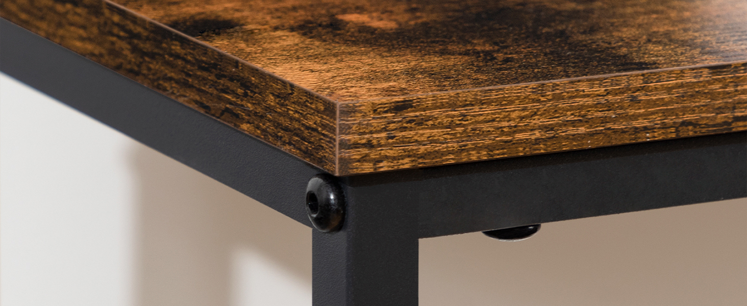 narrow console table