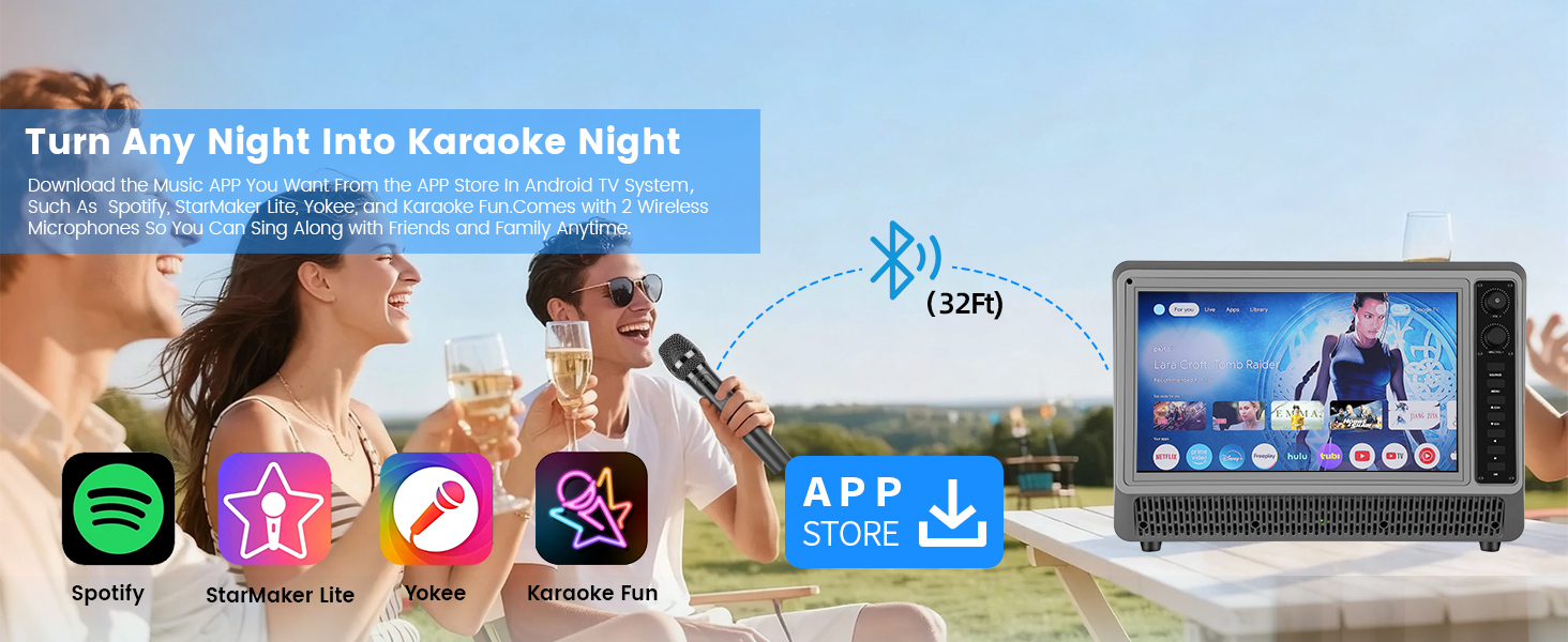 karaoke machine
