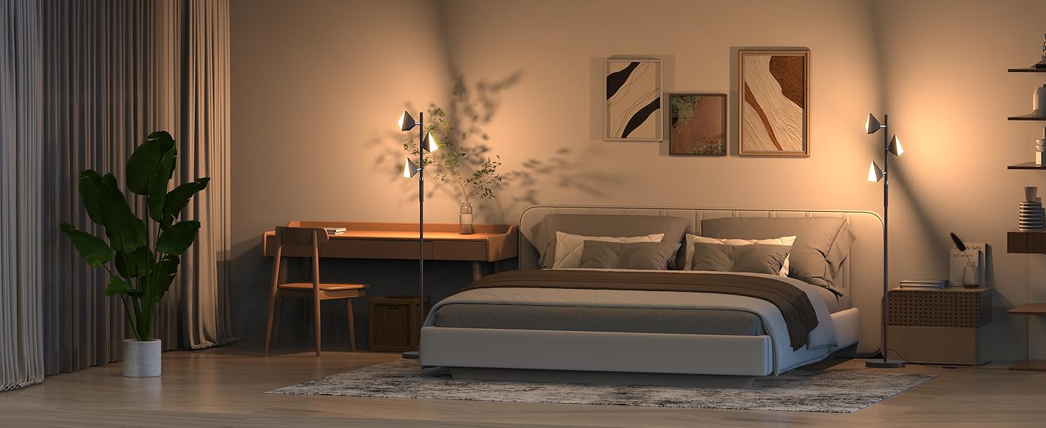 RGB CW Floor Lamp ORB for Bedroom