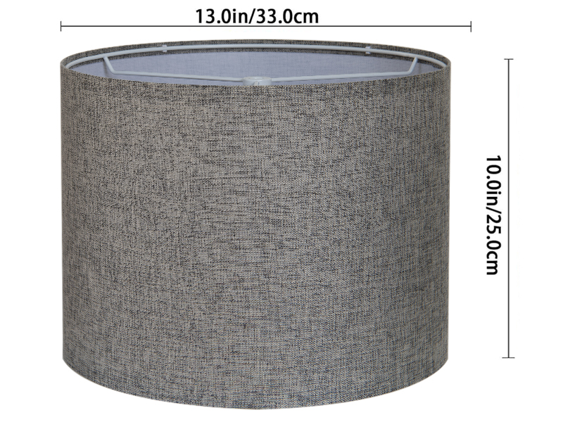 lampshade size