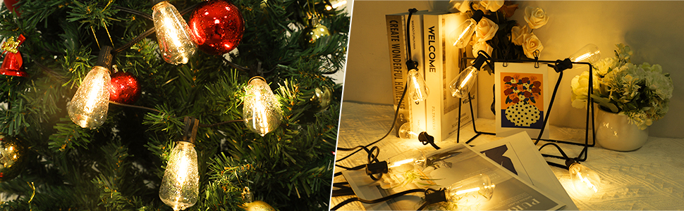 warm glow string lights 2700k