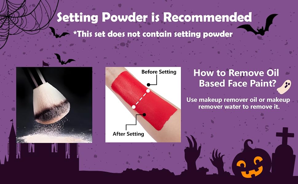 Halloween Joker Clown Makeup Kit