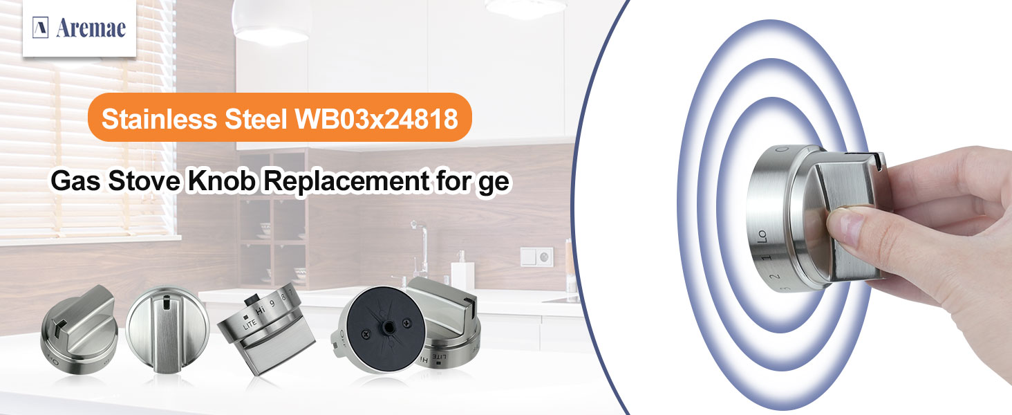 WB03x24818 Gas Stove Knob Replacement for ge