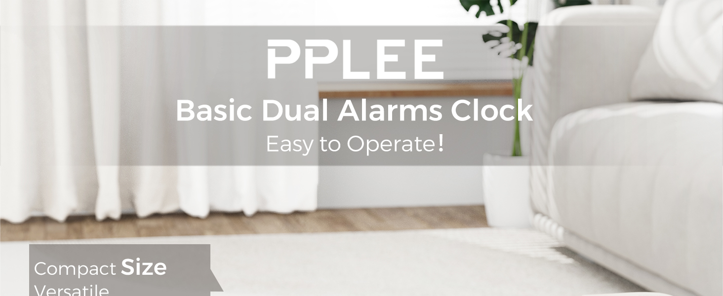 PPLEE alarm clock