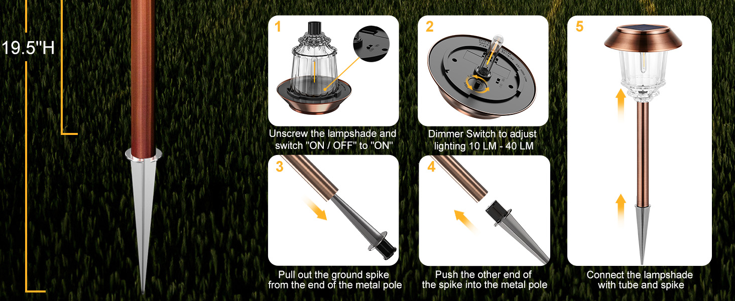 solar yard lights