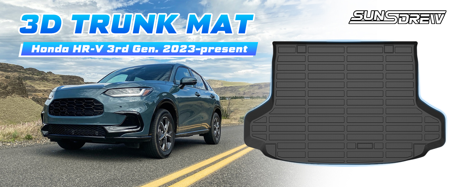 Sunsdrew 2022  2023 Honda HR-V Cargo Liner