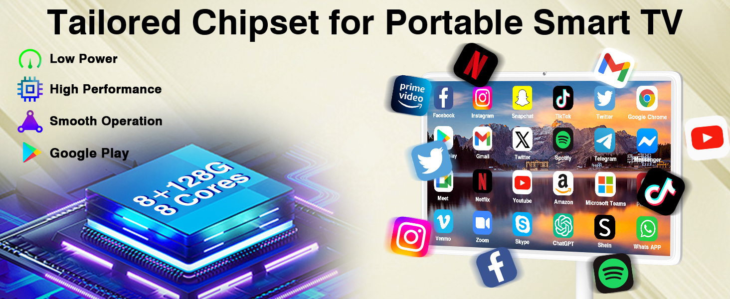 portable tv