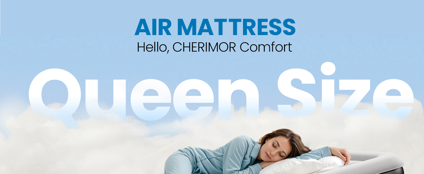 air mattress queen with built in pump