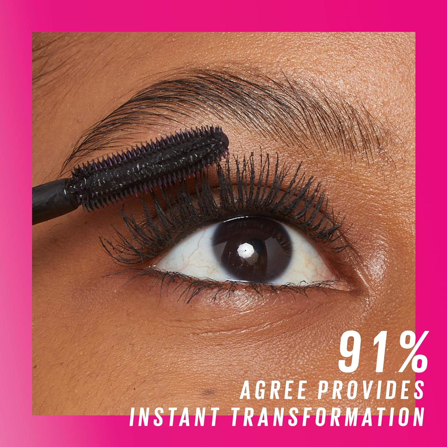 Maybelline Lash Sensational Firework Washable Mascara, Lengthening & Volumizing Mascara for up to 24HR wear, Blackest Black, 1 Count - Image 6