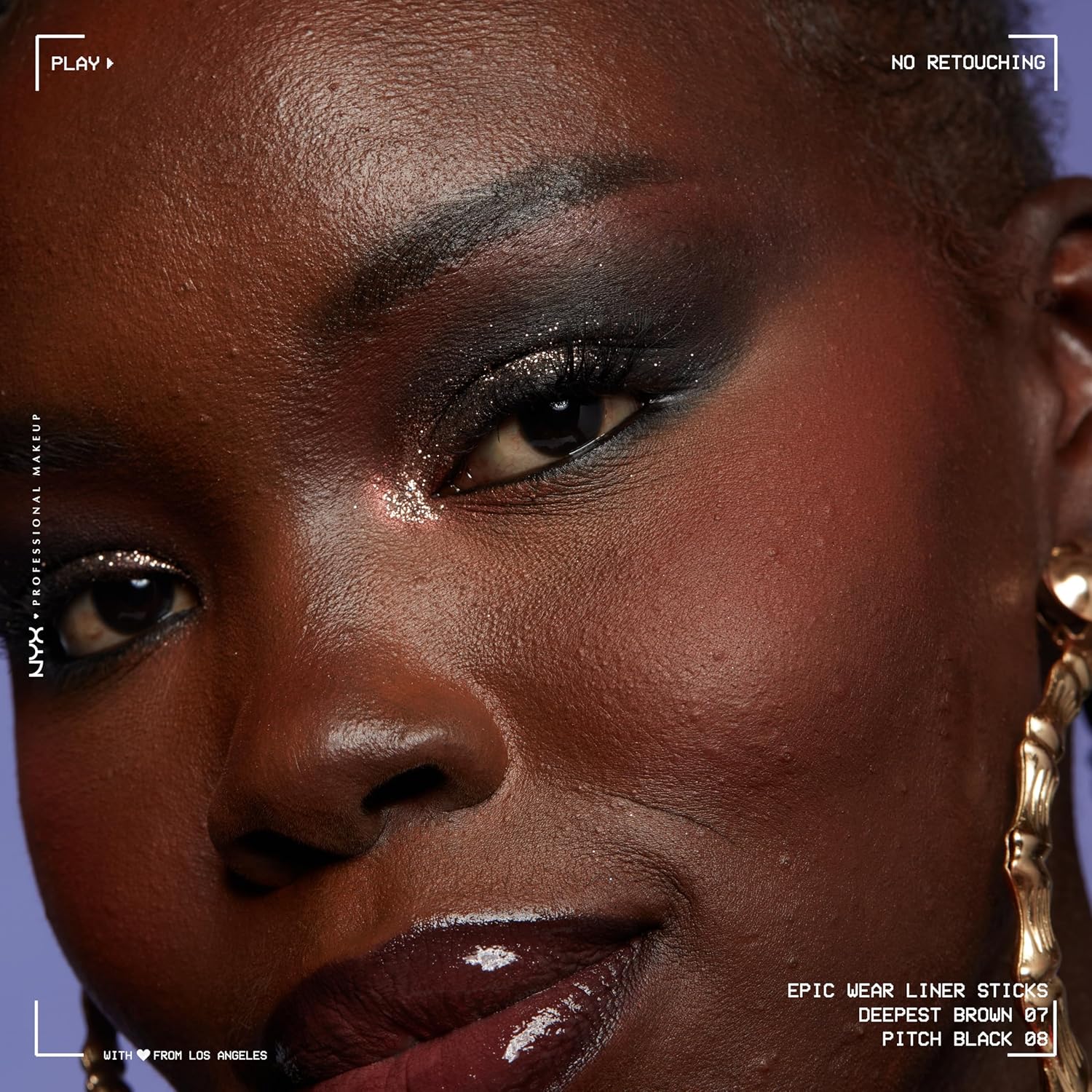 NYX PROFESSIONAL MAKEUP Epic Wear Liner Stick, Long-Lasting Eyeliner Pencil - Pitch Black - Image 4